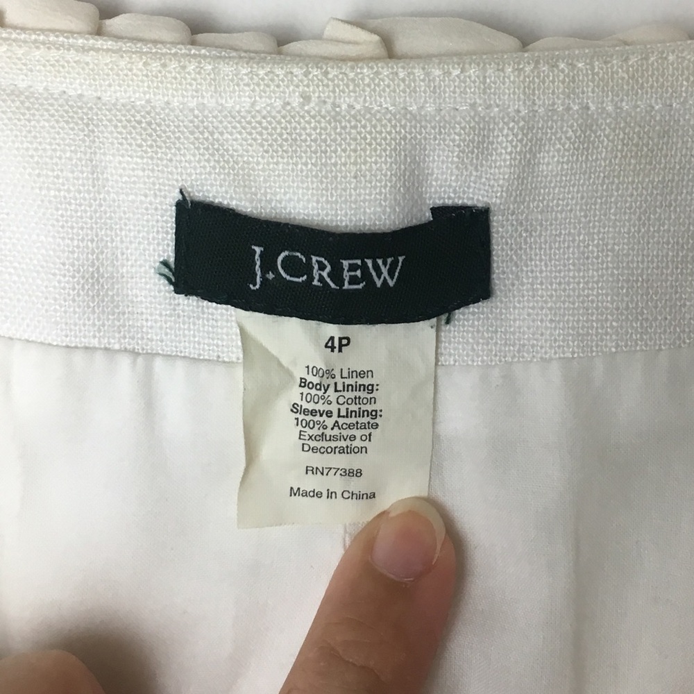 J.Crew | Linen Jacket | - Picture 2 of 3